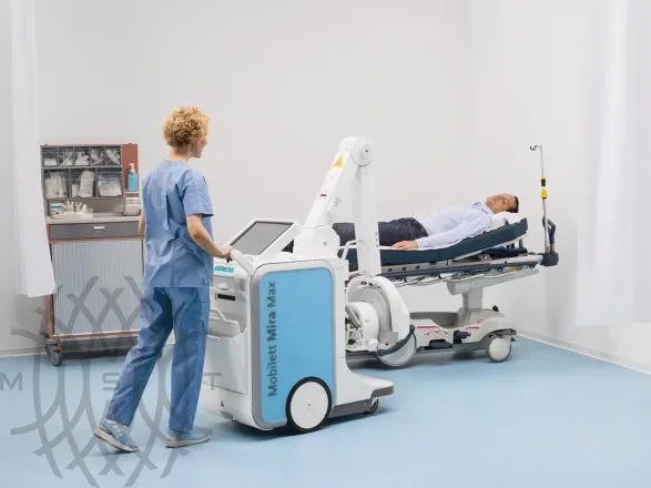 Палатный цифровой рентгеновский аппарат Siemens Mobilett Mira Max