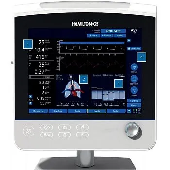 Аппарат ИВЛ Hamilton G5