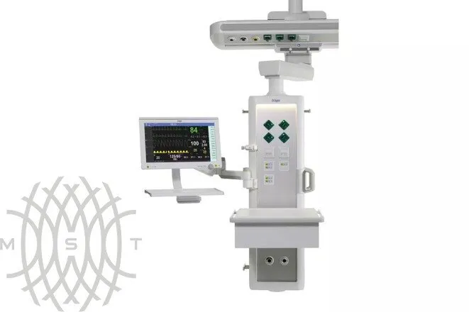 Потолочная реанимационная медицинская консоль Draeger Ponta