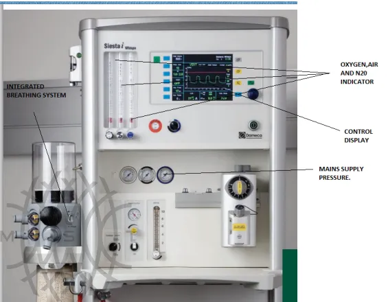 Philips Siesta i Whispa наркозно-дыхательный аппарат