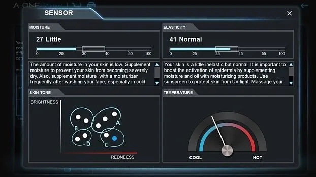 Клинические изображения Аппарат для 3D-визуализации и диагностики кожи Bomtech A-ONE Smart