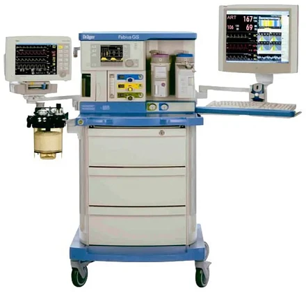 Draeger Fabius GS наркозно-дыхательный аппарат